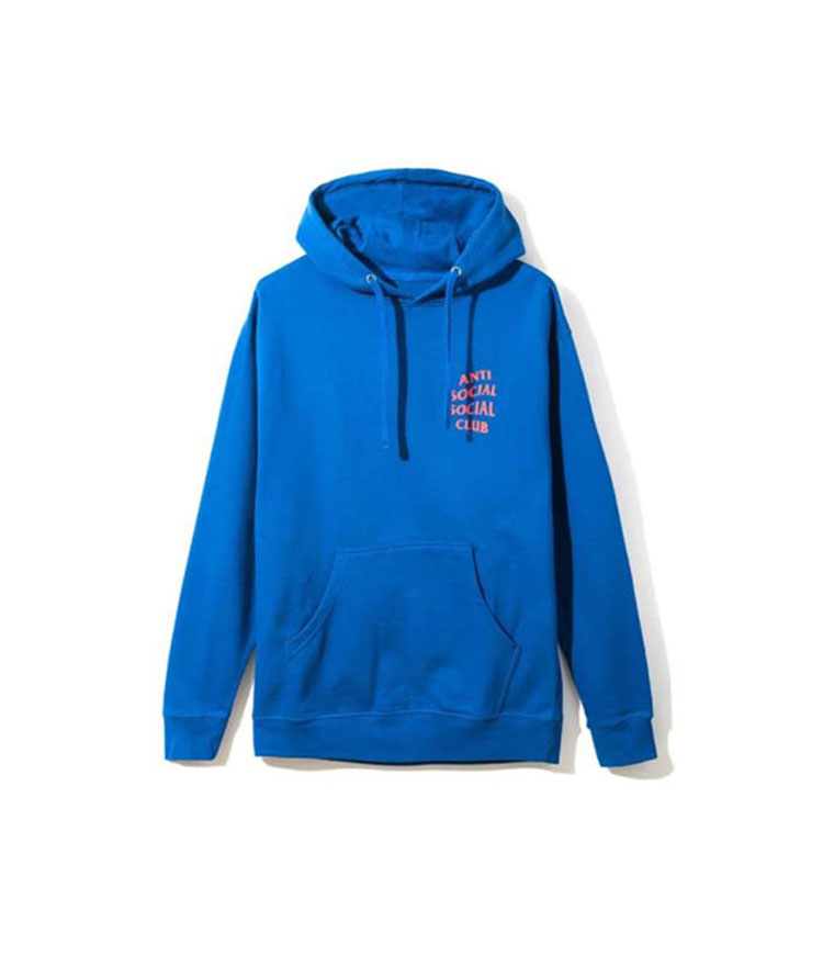 Anti Social Social Club Stella Blue Hoodie Sneak Freaks LTD