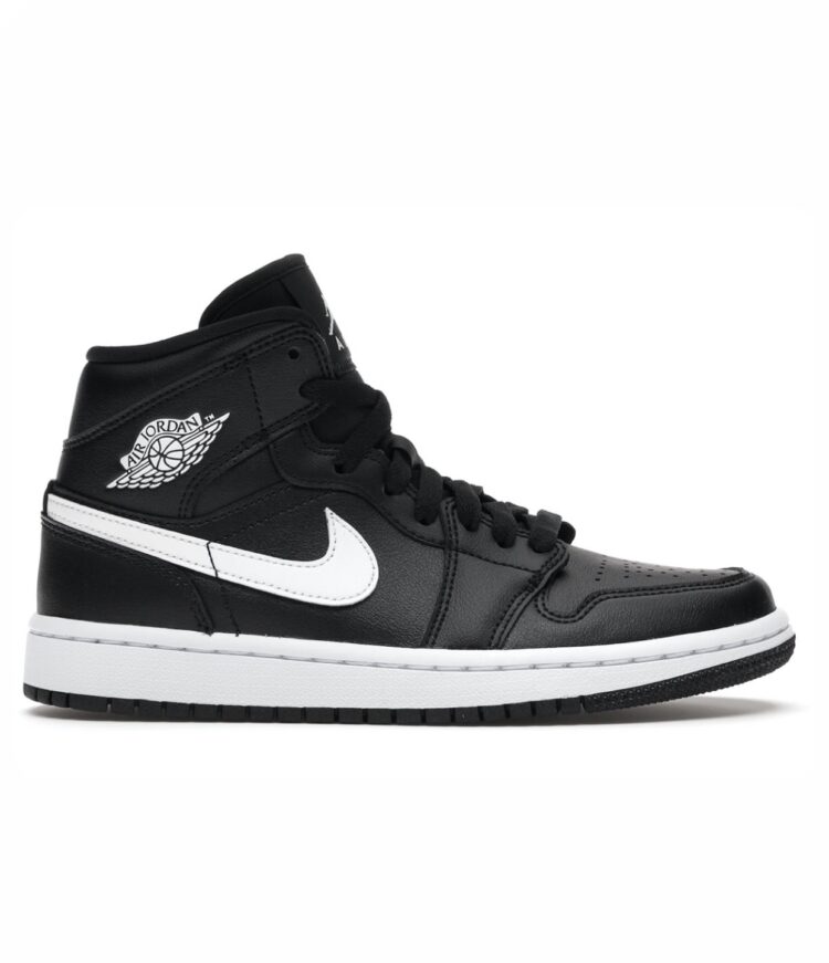 Jordan 1 Mid Black White - Sneak Freaks LTD