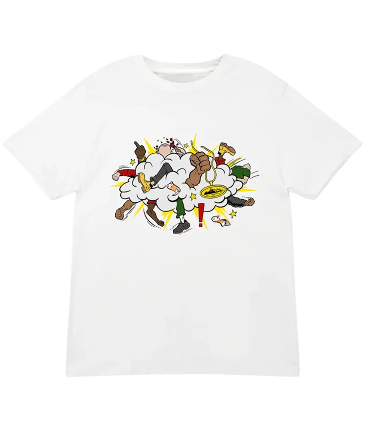 Corteiz Royal Rumble Tee White