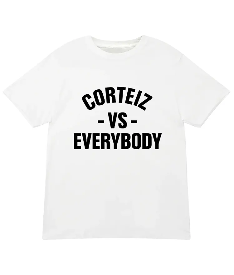 Corteiz VS Tee White