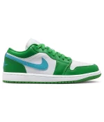 Jordan 1 Low Lucky Green Aquatone