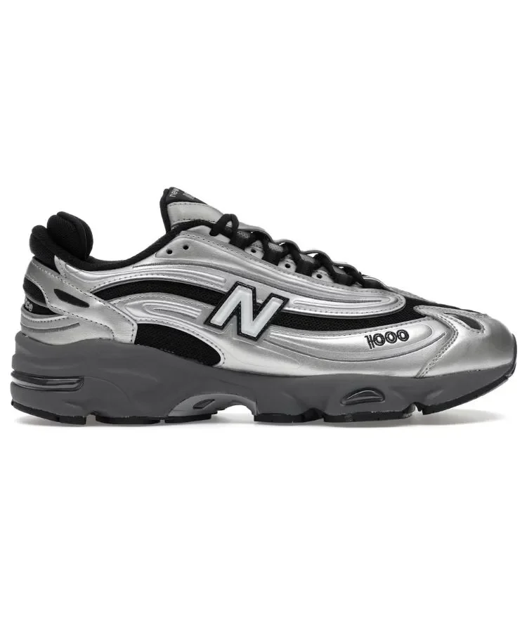 New Balance 1000 Black Silver Metallic