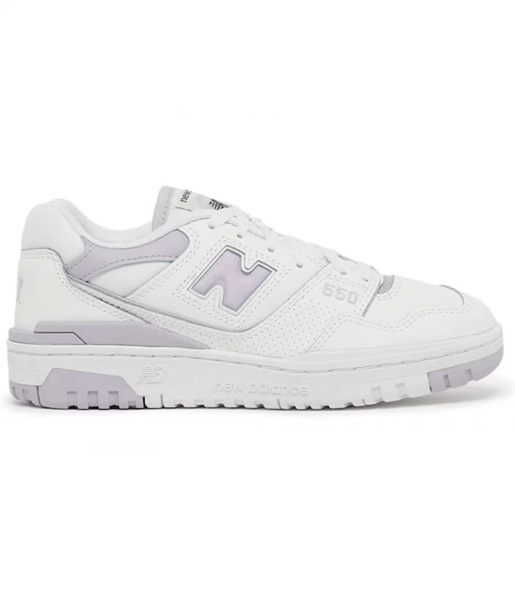 New Balance 550 White Lilac