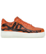 Nike Air Force 1 Low '07 Orange Skeleton Halloween