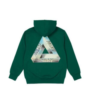 Palace Tri-Chrome Hoodie Green-2