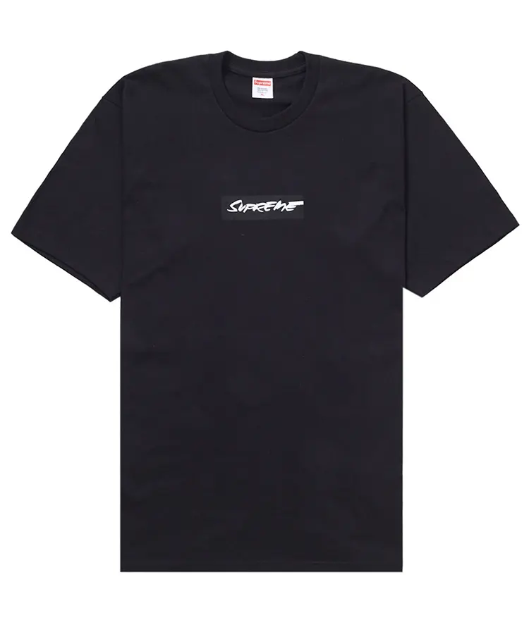 Supreme Futura Box Logo Tee Black (front)