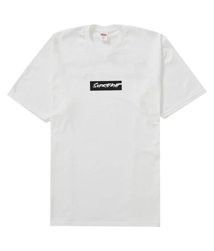 Supreme Futura Box Logo Tee White (front)