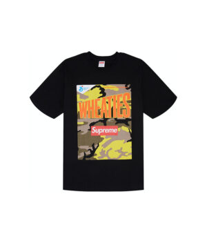 Supreme Wheaties Tee Black