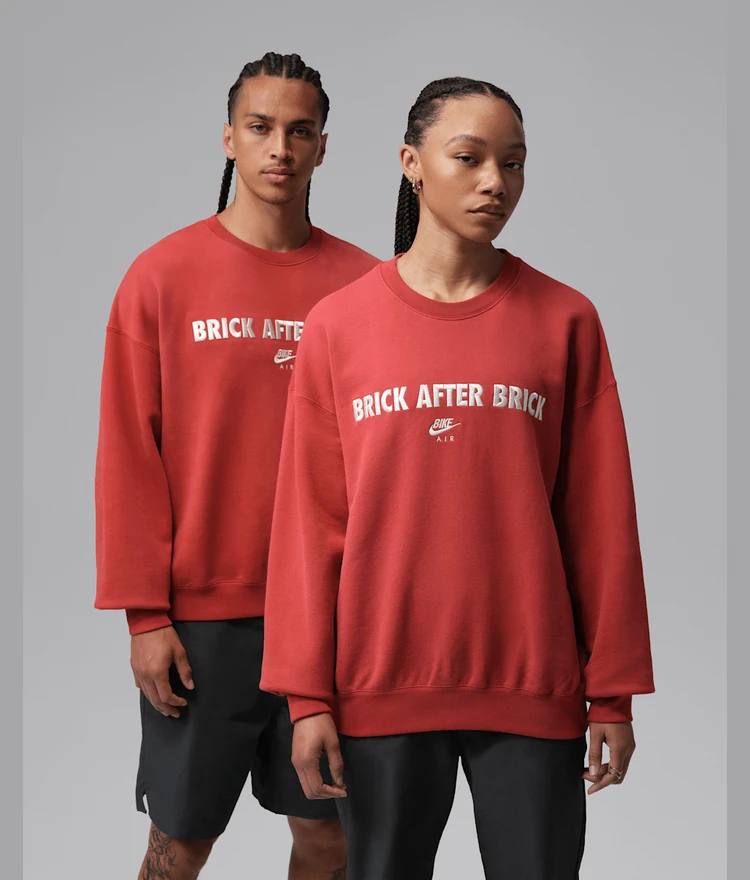 Jordan BIKE AIR x Nigel Sylvester Fleece Crewneck Sweatshirt