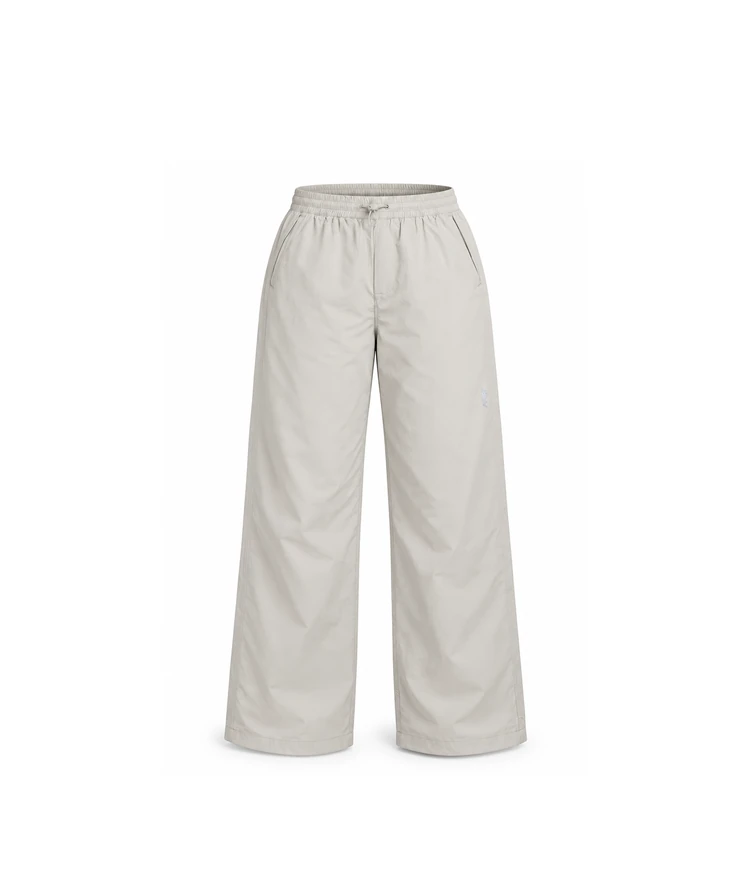 Autry Nylon Pants Beige Unisex