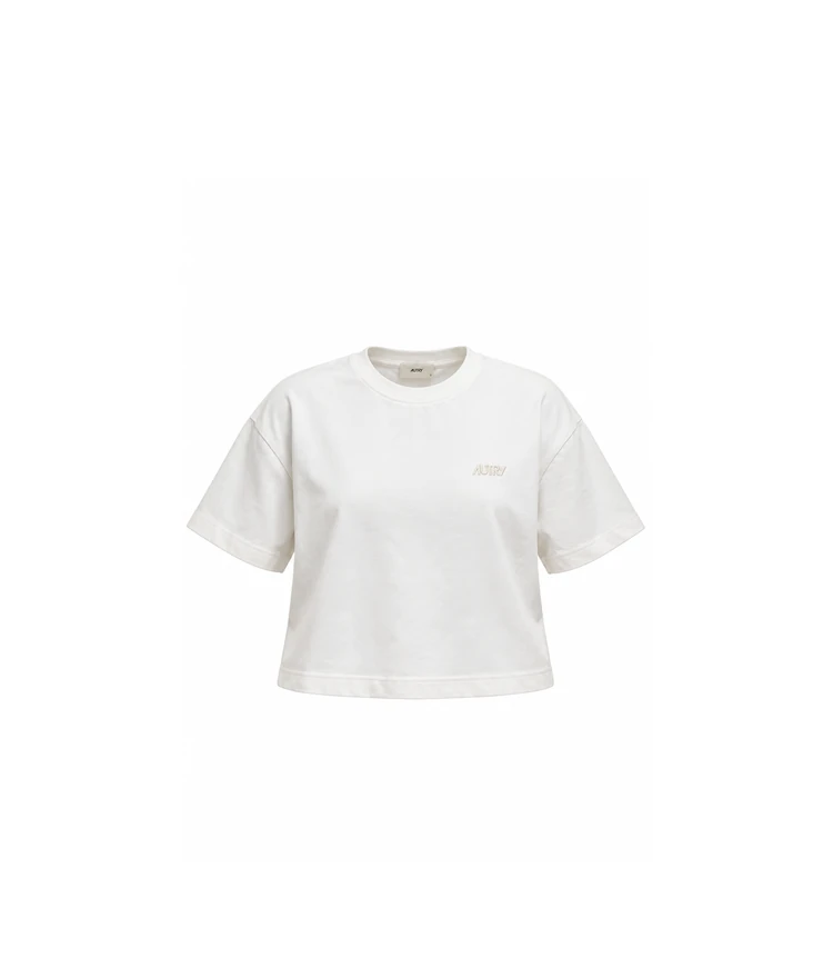 AUTRY TONAL LOGO BOXY TEE WOMAN